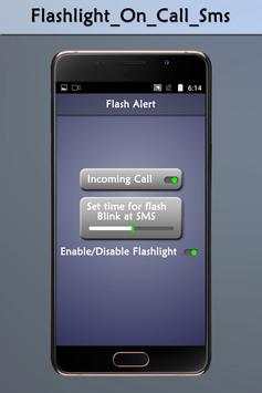 Flash Alert on Call and Sms screenshot 4