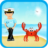 Adventure Super Captain: Beach World icon