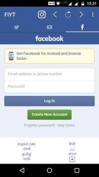 FiYT- Multi Social App screenshot 3