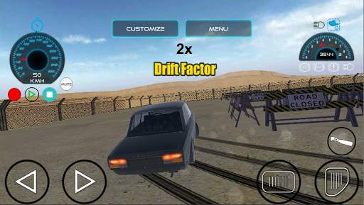 VAZ, LADA Priora Extreme Car Driving Simulator screenshot 6