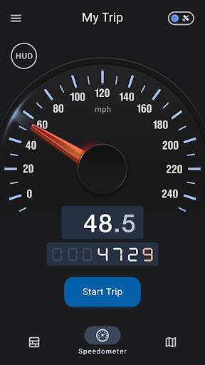 Speed Tracker. GPS Speedometer screenshot 1