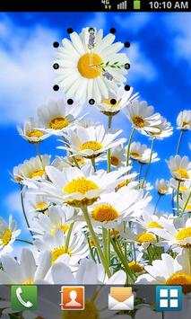 Daisy Clock Live Wallpaper screenshot 7