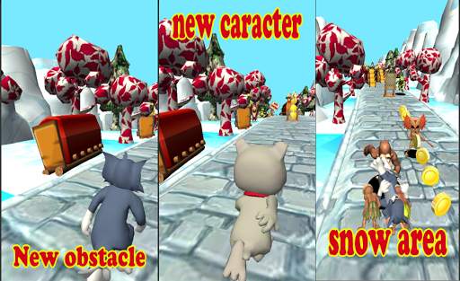 Talking cat run game: tom dash run adventure screenshot 3