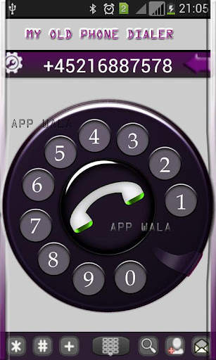 My Old Phone Dialer screenshot 1
