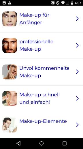 Make-up-Kurs für Männer screenshot 1