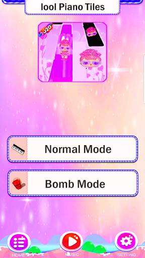 Magic piano tiles  Surprise game dolls screenshot 2