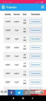 YouTube,FB video Download screenshot 4