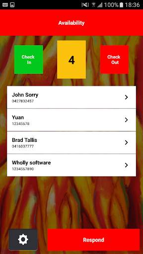 Availability App 3 تصوير الشاشة