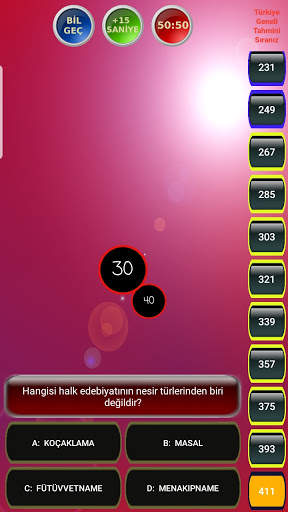 Yks Geri Sayım 2021  AYT Edebiyat Bilgi Yarışması* screenshot 1