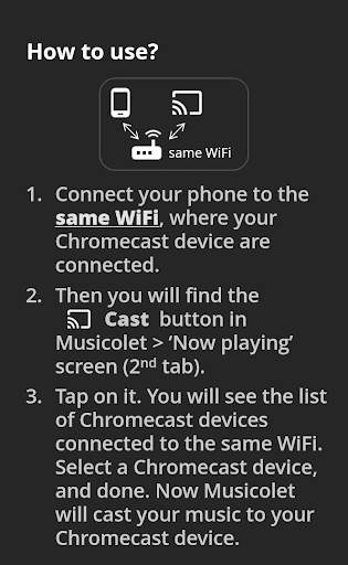 Cast Plug-in for Musicolet screenshot 2