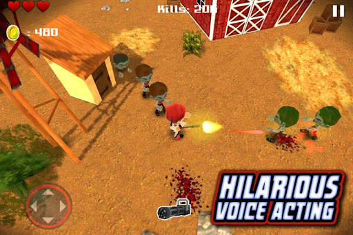 Tsolias vs Zombies 3D FREE screenshot 2