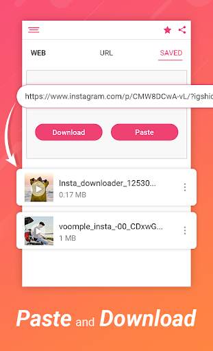 Video Downloader For Instagram - Repost Instagram screenshot 1