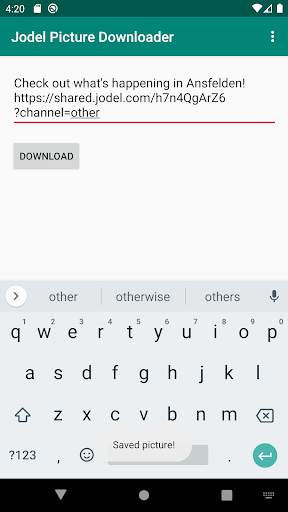 Jodel Picture Downloader screenshot 2