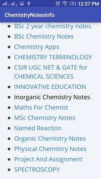 Chemistry Notes Info screenshot 6