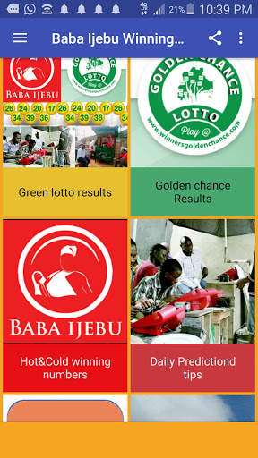 Baba Ijebu winning numbers & Predictions screenshot 1
