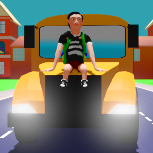 School Run 3D - Jeu de course sans fin icon