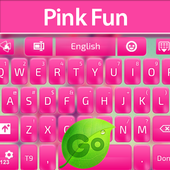 GO Keyboard Pink Fun icon