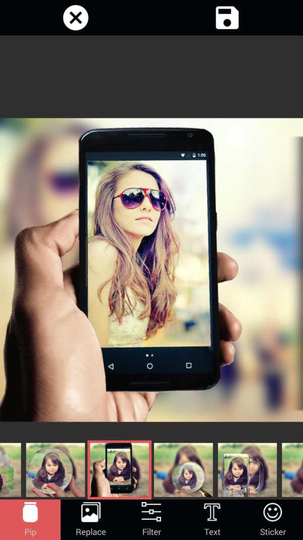 PIP Camera Snap screenshot 9