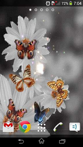 Animated 3D Butterfly screenshot 1