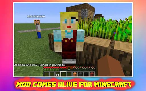 Mod Comes Alive for Minecraft 2021 screenshot 1
