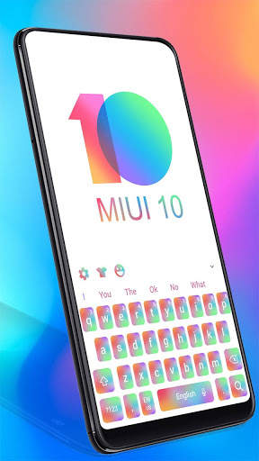 Keyboard Theme for MIUI 10 screenshot 2