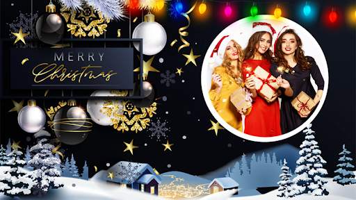 Christmas Photo Frame 2020 : Greetings & Frames screenshot 2