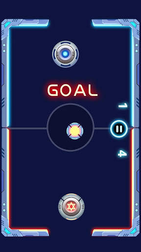 Finger Glow Hockey screenshot 4
