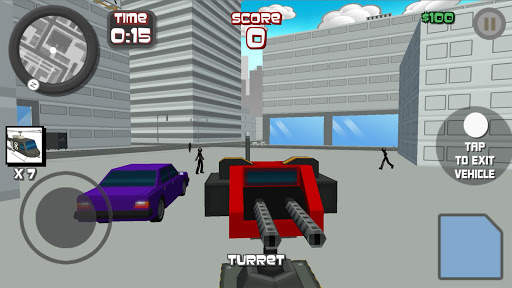 Stickman City Shooting 3D screenshot 2