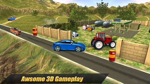 Heavy Tractor Pulling & Farming Drive Simulator screenshot 6