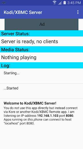 Kodi/XBMC Server (host) - Free screenshot 1