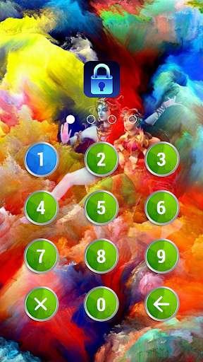 Happy Holi - App Lock Master Theme screenshot 2