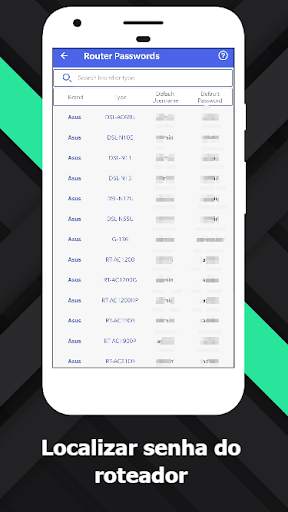 Configurações de roteador WiFi screenshot 3