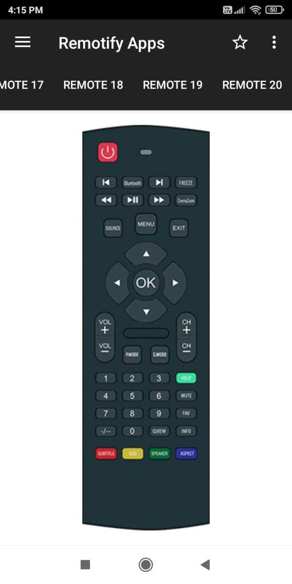 Remote Control For SONY TV screenshot 8