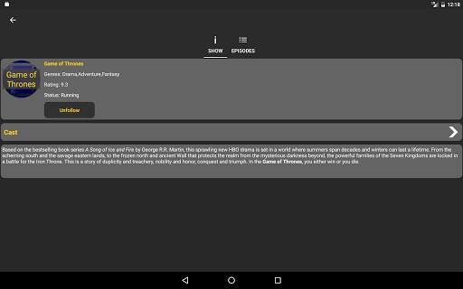 Tv Series Time Manager screenshot 9