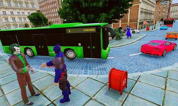 Superhero Passenger Bus Driving Simulation Game screenshot 5