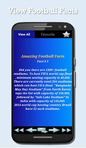 Amazing Football Facts screenshot 1