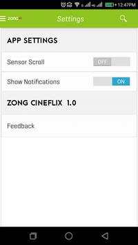 Zong Cineflix screenshot 4