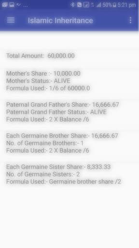 Islamic Inheritance(Share It) screenshot 5