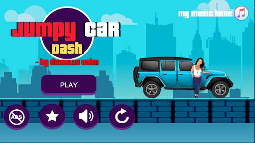Jumpy Car Dash - Danielle Cohn скриншот 1