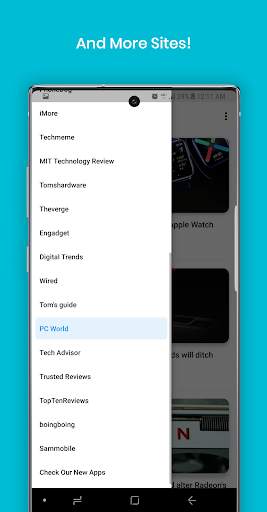 Tech News screenshot 2