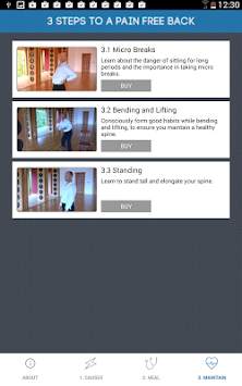 3 Steps To A Pain Free Back screenshot 4