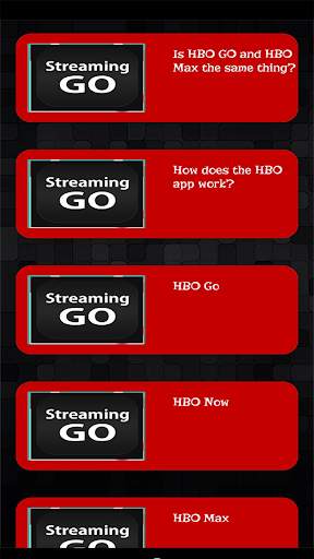 Streaming Guide for HBO GO TV screenshot 3
