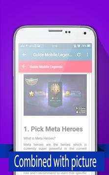 New Guide Mobile Legends 2017 screenshot 3