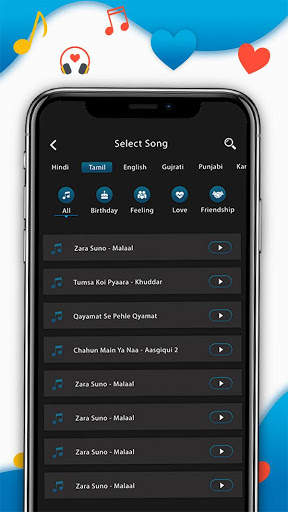 Lyrical Photo Video Status Maker With Music screenshot 6