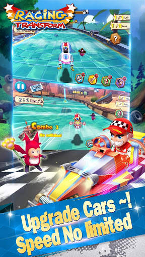 Racing Transform - Skyland Race screenshot 3