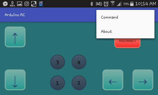Arduino RC screenshot 2