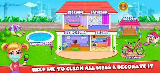 Big Home Makeover - House Cleaning Game for Girls screenshot 3