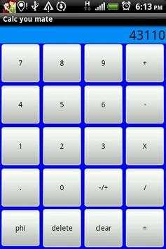 Calc You Mate screenshot 4
