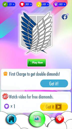AOT Piano Tiles Game screenshot 1
