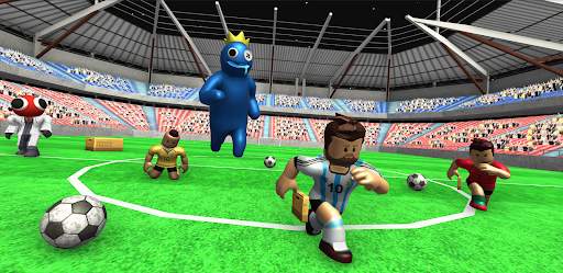 Teman Sepak Bola Pelangi 3D screenshot 2